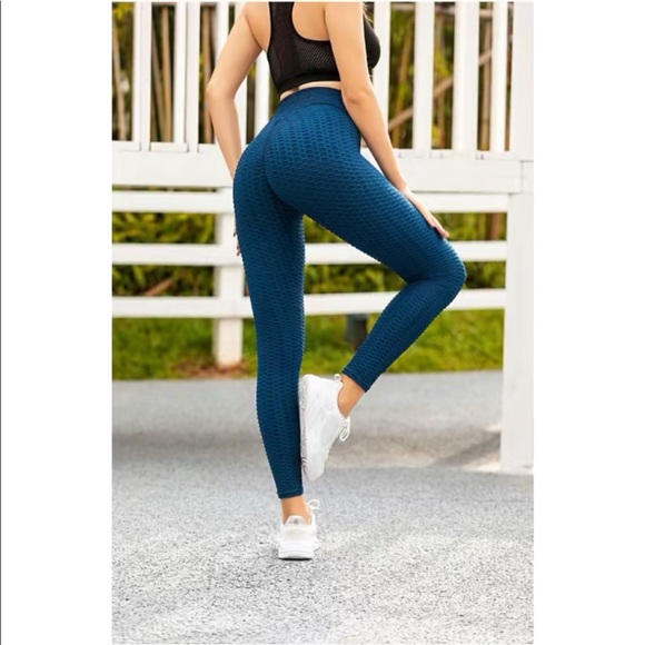 Textured Honeycomb Leggings - Picture 5 of 8